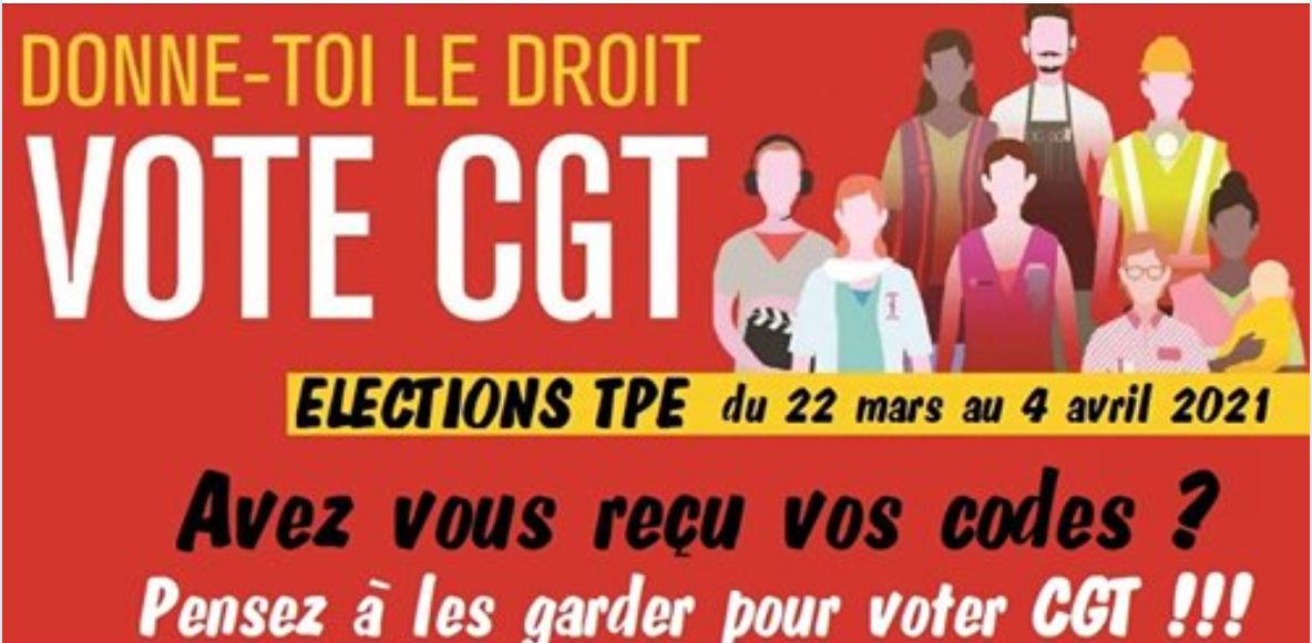 ELECTIONS TPE DU 22 MARS AU 4 AVRIL CGT USPAOC